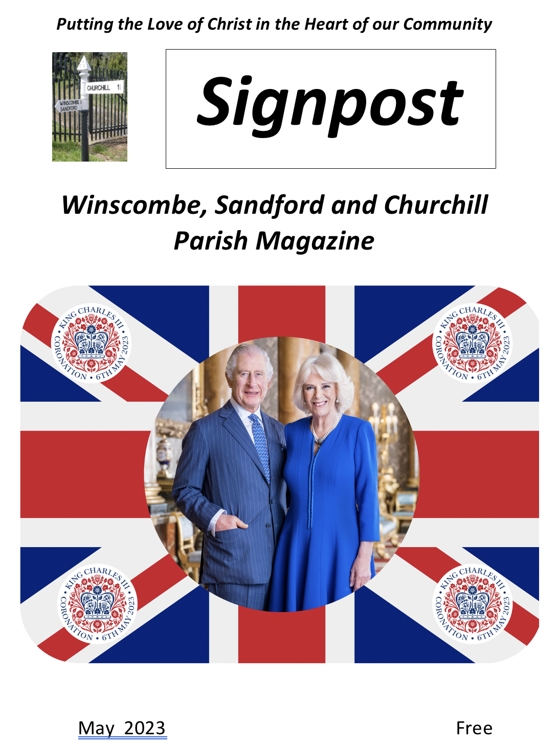 Parish Magazine Church of England BEnefice of and sandford