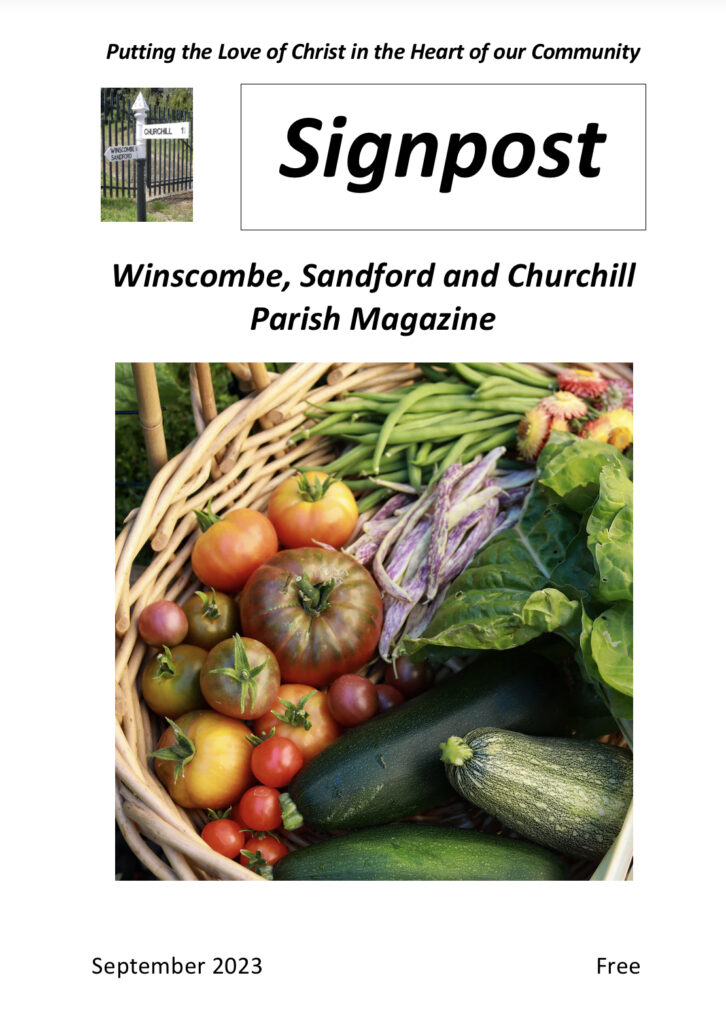 Parish Magazine Church of England BEnefice of and sandford