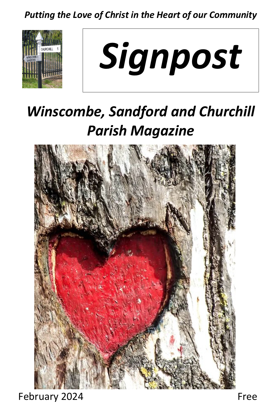 Parish Magazine Church of England BEnefice of and sandford